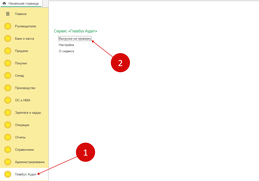 Сервис Главбух Аудит